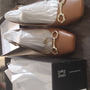 Naturalizer Keeley English Tea slingback women's shoes size 8W only tried on